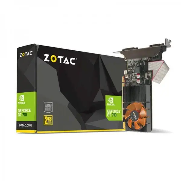 Zotac GeForce GT 710 2GB DDR3 Graphics Card (ZT-71310-10L)