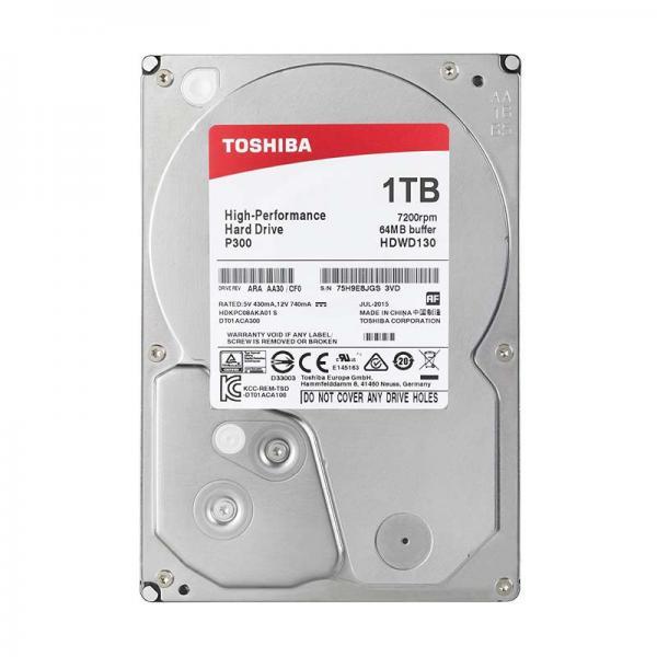 Toshiba P300 1TB 7200 RPM Desktop Hard Drive (HDWD110UZSVA)