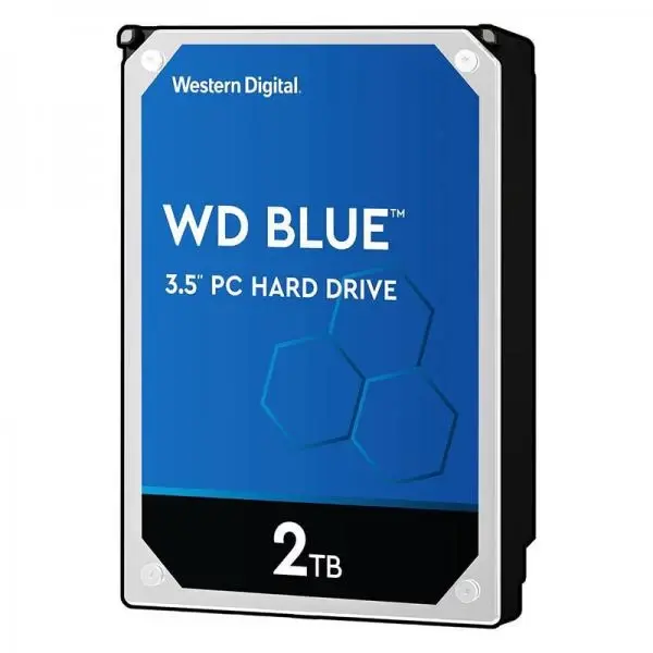 Western Digital Blue 2TB 5400 RPM Desktop Hard Drive (WD20EZAZ)