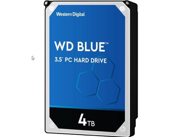 WD Blue 4TB Desktop Hard Disk Drive - 5400 RPM SATA 6Gb/s 256MB Cache 3.5 Inch - WD40EZAZ