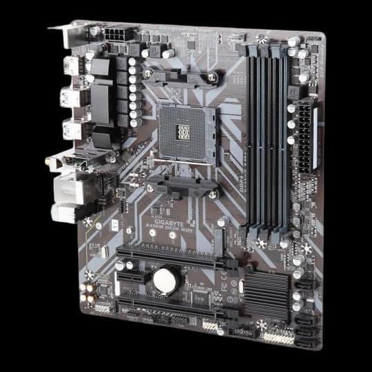 Gigabyte B450M DS3H WIFI AM4 AMD B450 SATA 6Gb/s Micro ATX AMD Motherboard