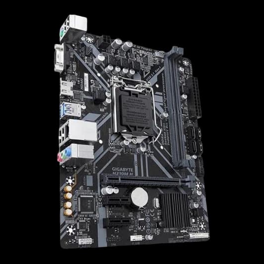 Gigabyte H310M H LGA 1151 (300 Series) Intel H310 HDMI SATA 6Gb/s USB 3.1 Micro ATX Intel Motherboard