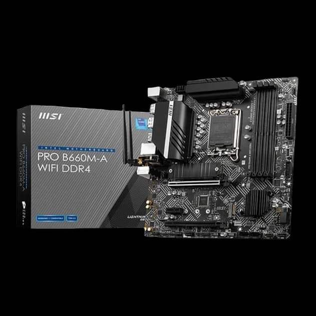 MSI PRO B660M-A WIFI DDR4 Motherboard