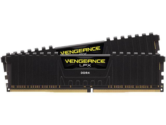 Corsair Vengeance LPX (AMD Ryzen Ready) 16GB (2 x 8GB) 288-Pin DDR4 2933 (PC4 23400) Desktop Memory Model CMK16GX4M2Z2933C16