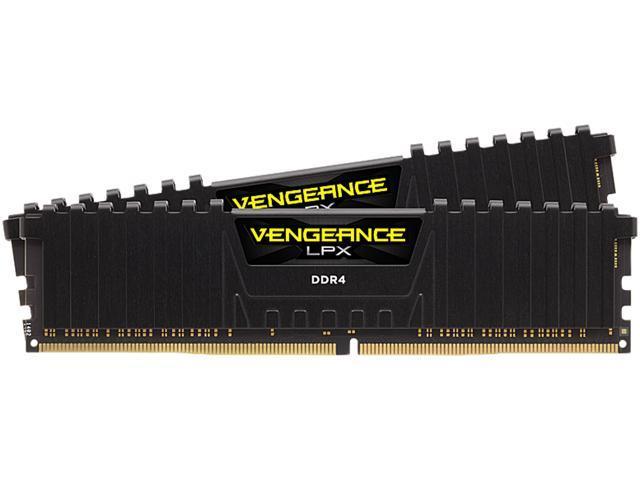 Corsair Vengeance LPX 16GB (2 x 8GB) 288-Pin DDR4 SDRAM DDR4 3600 (PC4 28800) Intel XMP 2.0 Desktop Memory Model CMK16GX4M2D3600C18