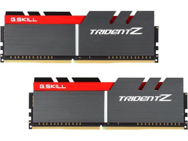G.Skill TridentZ Series 16GB (2 x 8GB) 288-Pin DDR4 SDRAM DDR4 3000 (PC4 24000) Intel Z370 Platform Desktop Memory Model F4-3000C15D-16GTZ