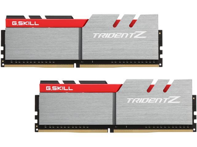 G.Skill TridentZ Series 16GB (2 x 8GB) 288-Pin DDR4 SDRAM DDR4 3333 (PC4 26600) Intel Z370 Platform Memory (Desktop Memory) Model F4-3333C16D-16GTZB