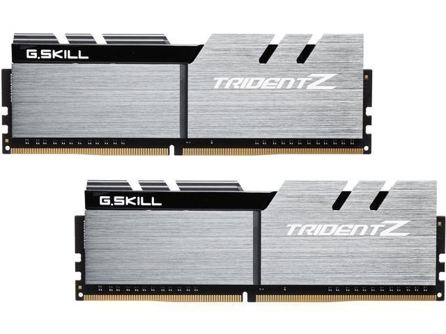 G.Skill TridentZ Series 16GB (2 x 8GB) 288-Pin DDR4 SDRAM DDR4 3466 (PC4 27700) Intel Z370 Platform Desktop Memory Model F4-3466C16D-16GTZSK
