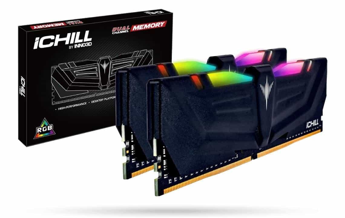 Inno3D IChill RGB 16GB (8×2) 3600MHz DDR4 Desktop Ram