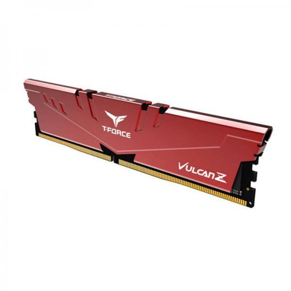 TeamGroup T-Force TLZRD416G3200HC16F01 Desktop Ram Vulcan Z Series 16GB (16GBx1) DDR4 3200MHz Red