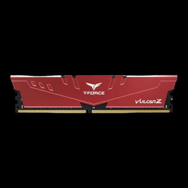 TeamGroup T-Force TLZRD416G3200HC16F01 Desktop Ram Vulcan Z Series 16GB (16GBx1) DDR4 3200MHz Red