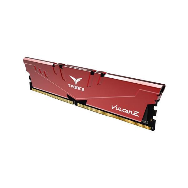 TeamGroup T-Force TLZRD48G3200HC16C01 Desktop Ram VULCAN Z Series 8GB (8GBx1) DDR4 3200MHz Red