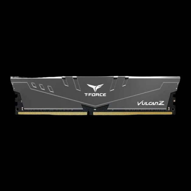 TeamGroup T-Force TLZGD48G3200HC16C01 Desktop Ram Vulcan Z Series 8GB (8GBx1) DDR4 3200MHz Gray