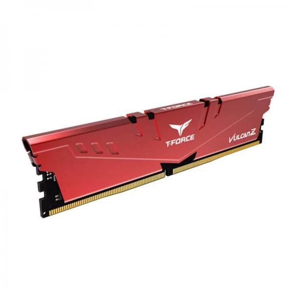 TeamGroup T-Force Desktop Gaming RAM Vulcan Z Series 8GB (8GBx1) DDR4 3600MHz Red