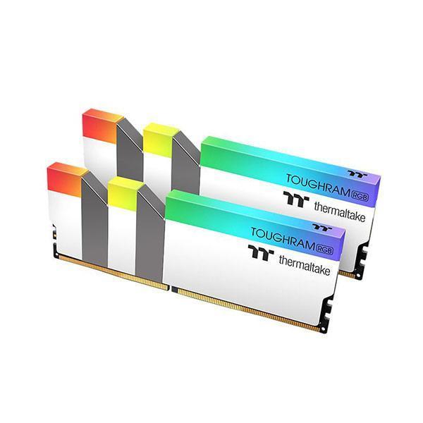 Thermaltake R022D416GX2-3200C16A Desktop Ram TOUGHRAM RGB Series 32GB (16GBx2) DDR4 3200MHz RGB (White)