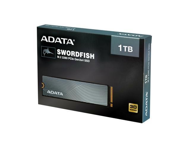 Adata Swordfish 1TB PCIe Gen3x4 M.2 2280, 3D-NAND Internal Solid State Drive