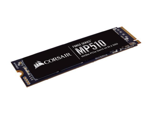 Corsair Force MP510 M.2 2280 240GB PCI-Express 3.0 x4, NVMe 1.3 3D TLC Internal Solid State Drive (SSD) CSSD-F240GBMP510