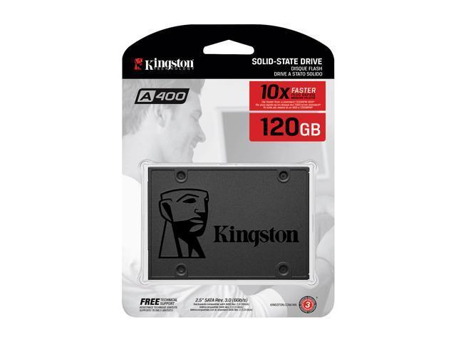 Kingston A400 2.5" 120GB SATA III 3D NAND Internal Solid State Drive (SSD) SA400S37/120G