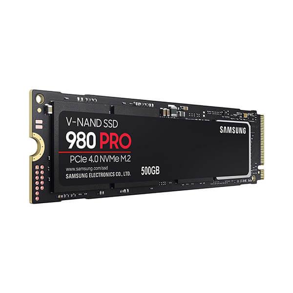 Samsung 980 PRO 500GB PCIe NVMe Gen4 Internal Gaming SSD M.2 (MZ-V8P500B)