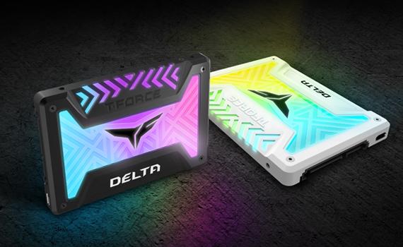 TeamGroup T-FORCE DELTA RGB SSD 1TB – White