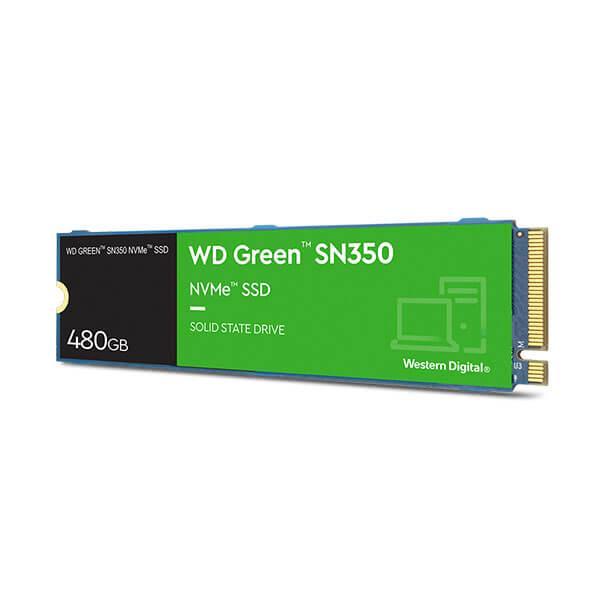 Western Digital Green SN350 480GB M.2 NVMe Internal SSD (WDS480G2G0C)