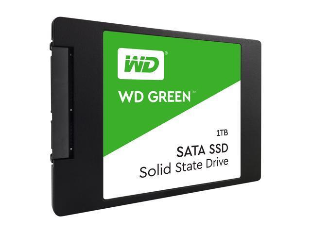Western Digital - WDS100T2G0A - WD Green WDS100T2G0A 1 TB Solid State Drive - 2.5 Internal - SATA (SATA/600) - Desktop