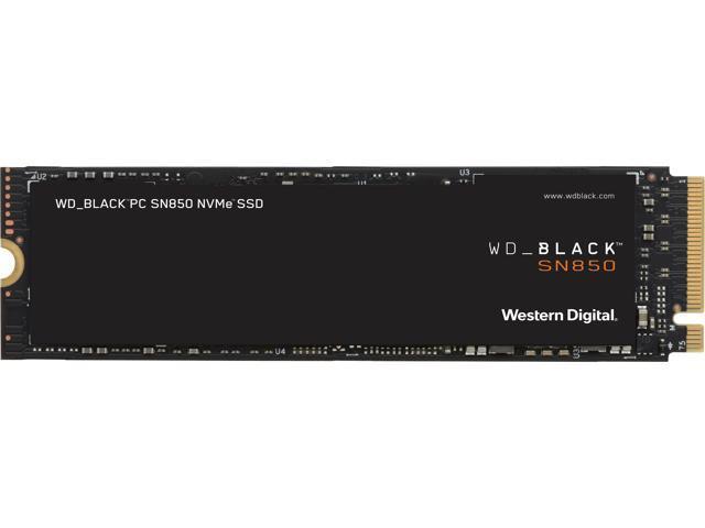 Western Digital WD BLACK SN850 NVMe M.2 2280 1TB PCI-Express 4.0 x4 3D NAND Internal Solid State Drive (SSD) WDS100T1X0E