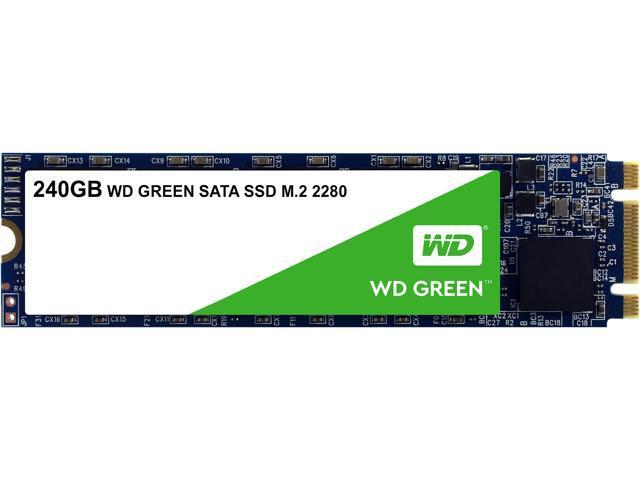 WD Green 240GB Solid State Drive - M.2 2280 Internal SATA M.2 SSD, 545MB/s R, 3 Years Warranty (WDS240G2G0B) 