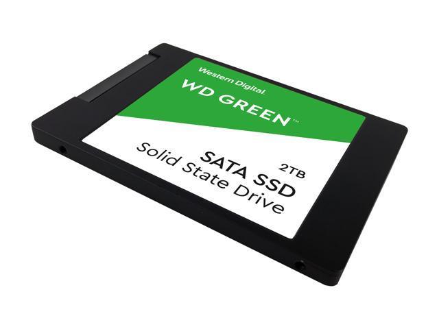 WD Green 2TB Internal SSD Solid State Drive - SATA 6Gb/s 2.5 Inch - WDS200T2G0A