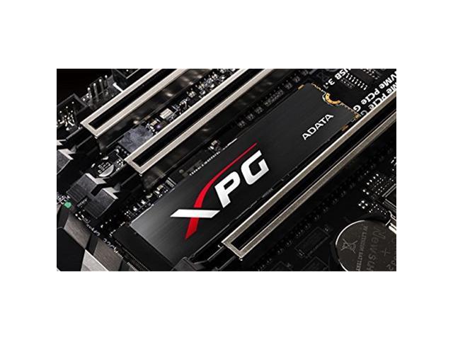Adata XPG SX8200 PCIe NVMe Gen3x4 M.2 2280 480GB SSD (ASX8200NP-480GT-C) w/ Black XPG Heatsink