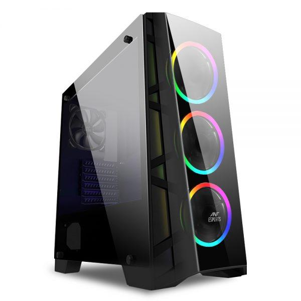 Ant Esports ICE-300TG Mid Tower with Tempered Glass Side Panel