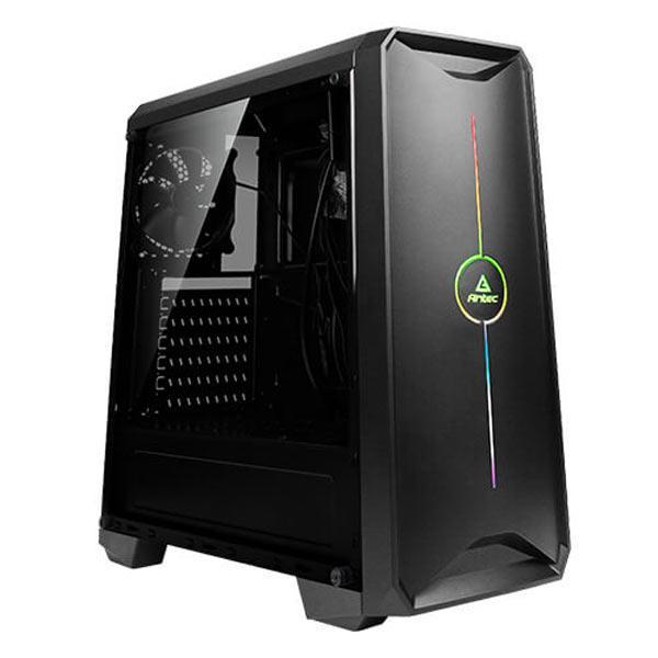 Antec NX200 Mid-Tower ATX Computer Cabinet/Gaming Case with USB 3.0 Ports, Integrated RGB Lighting, 1 x120mm Fan 