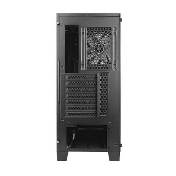 Antec NX600 Mid Tower Gaming Cabinet Support ATX, M-ATX, ITX Motherboard with Tempered Glass Side Panel, 4 x 120mm ARGB Fan (3 in Front & 1 in Rear) Preinstalled