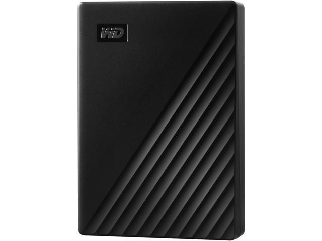 WD 5TB My Passport Portable Storage External Hard Drive USB 3.2 for PC/MAC Black (WDBPKJ0050BBK-WESN)