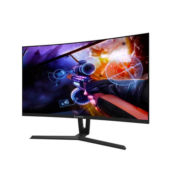 Acer Aopen 27HC1R - 27 Inch Curved Gaming Monitor (1800R Curved, AMD FreeSync, 4ms Response Time, 144Hz Refresh Rate, Frameless, FHD VA Panel, DVI, HDMI, DisplayPort)