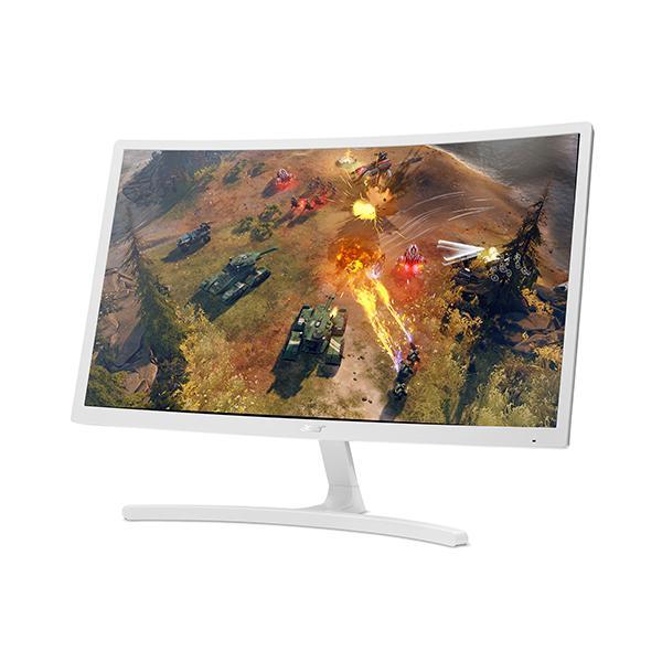 Acer ED242QR - 24 Inch Curved Gaming Monitor (1800R Curved, AMD FreeSync, 4ms Response Time, Frameless, FHD VA Panel, HDMI, VGA)