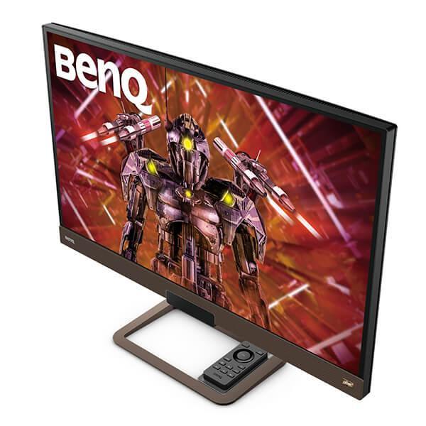 BenQ EX2780Q - 27 Inch Gaming Monitor (AMD FreeSync, HDRi, 5ms Response Time, 144Hz Refresh Rate, Frameless, 2K QHD IPS Panel, HDMI, DisplayPort, USB Type-C, Speakers)