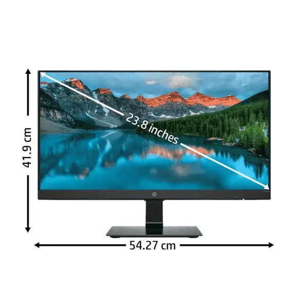 HP 24M - 24 Inch Gaming Monitor (14ms Response Time, Frameless, FHD IPS Panel, HDMI, VGA)